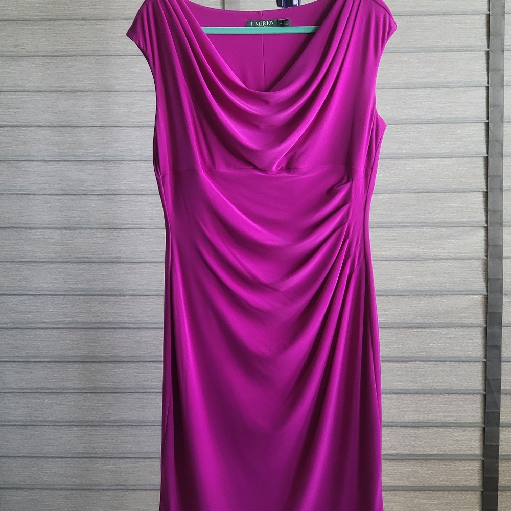 Magenta Ralph Lauren Dress sz14